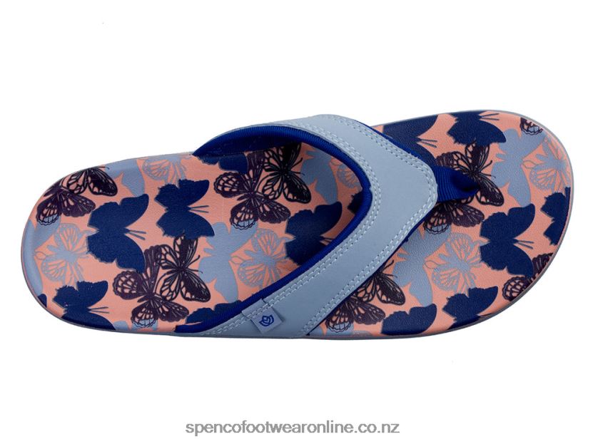 Women Spenco Footwear Yumi Butterfly 426V8T127 Pink