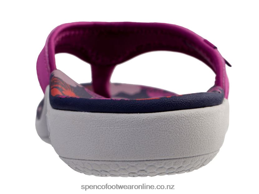 Women Spenco Footwear Yumi Butterfly 426V8T129 White