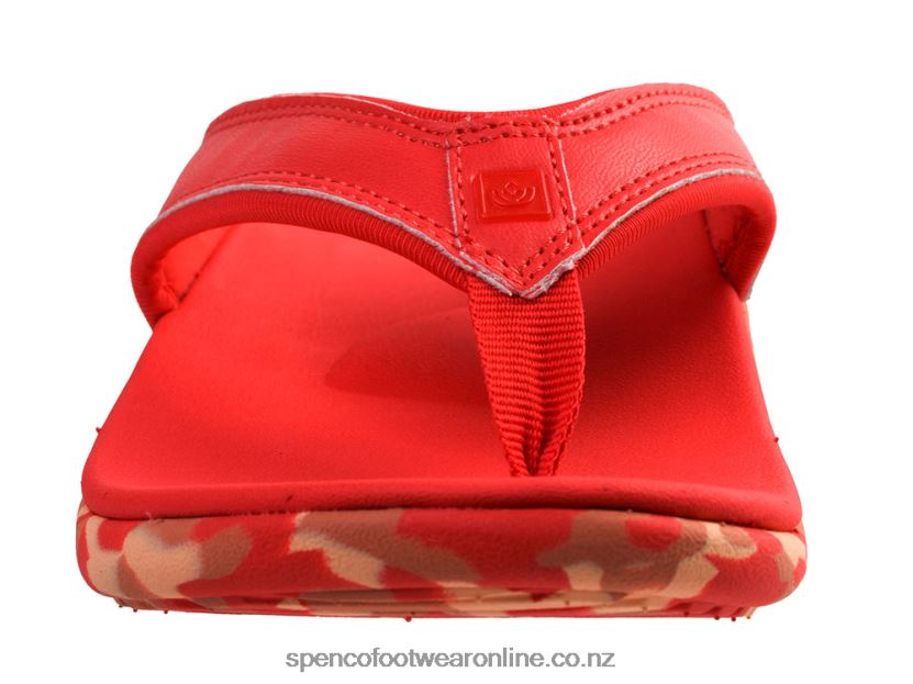 Women Spenco Footwear Yumi Camo 426V8T115 Bittersweet