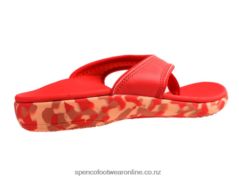 Women Spenco Footwear Yumi Camo 426V8T115 Bittersweet