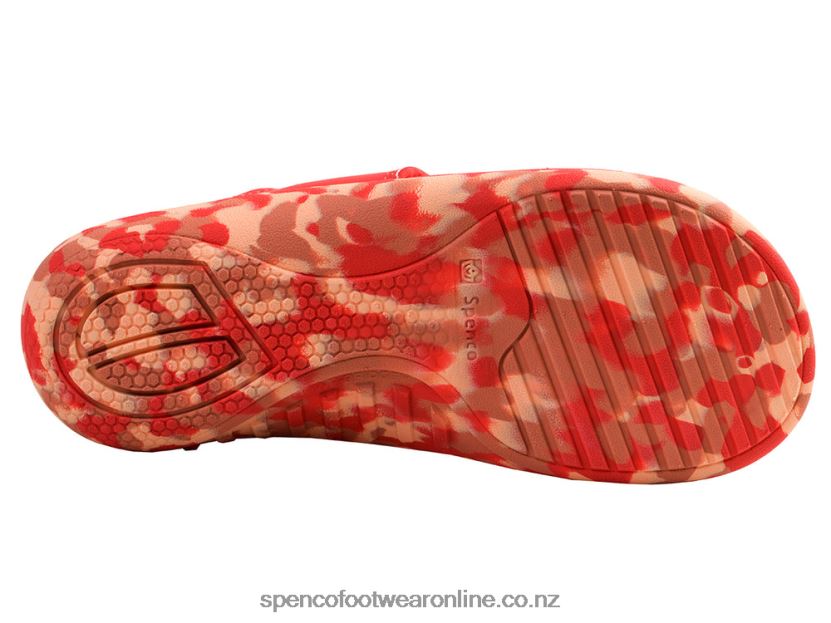 Women Spenco Footwear Yumi Camo 426V8T115 Bittersweet