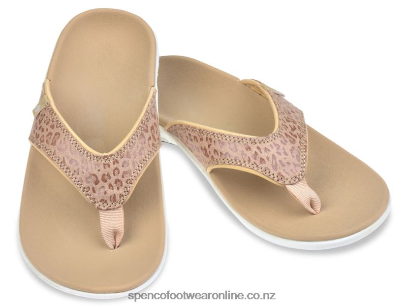 Women Spenco Footwear Yumi Cheetah Print 426V8T49 Wine