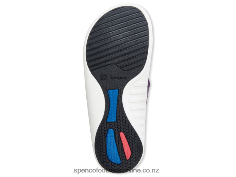 Women Spenco Footwear Yumi Cheetah Print 426V8T49 Wine