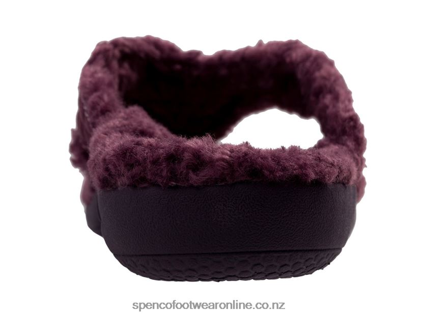 Women Spenco Footwear Yumi Coco 426V8T659 Eggplant