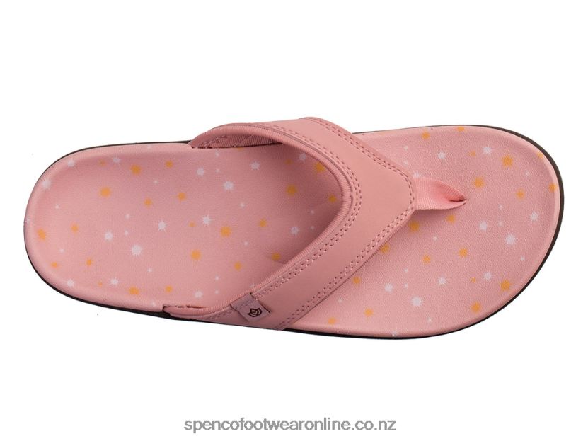 Women Spenco Footwear Yumi Constellation 426V8T130 Blue Fog