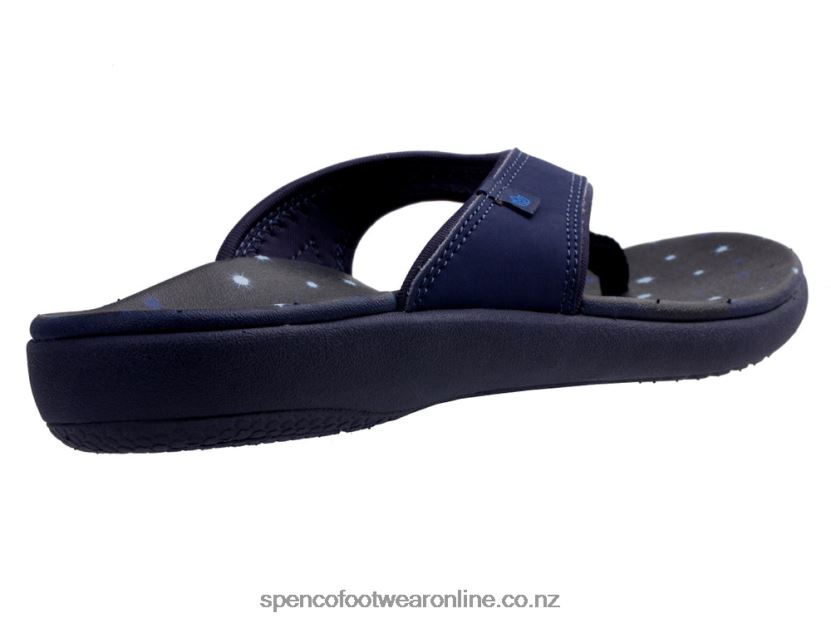 Women Spenco Footwear Yumi Constellation 426V8T133 Peacoat