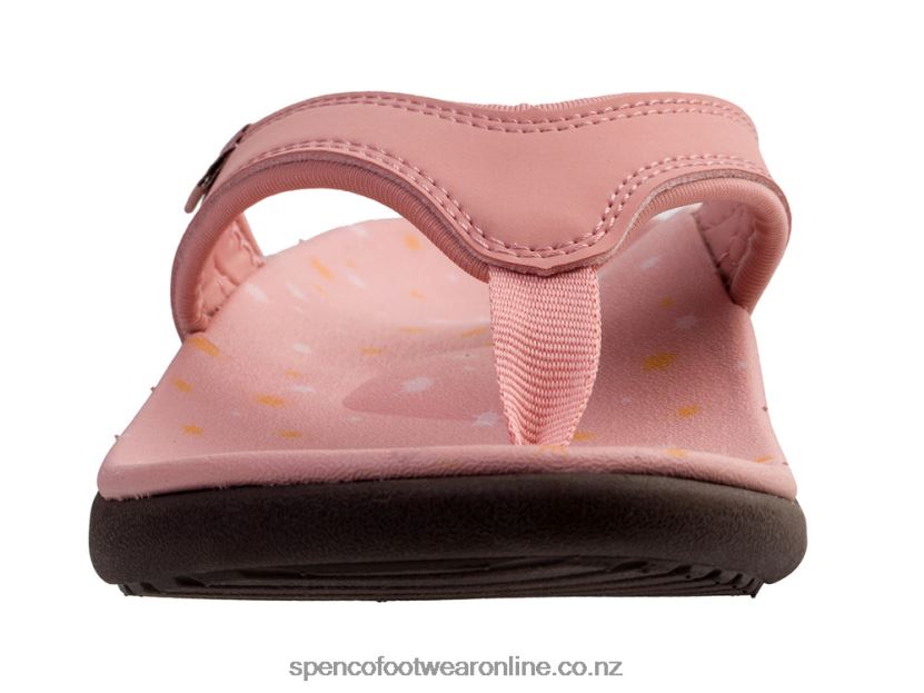 Women Spenco Footwear Yumi Constellation 426V8T134 Rose Tan