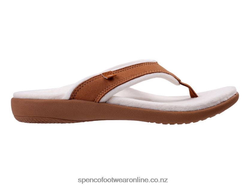 Women Spenco Footwear Yumi Cozy 426V8T720 Brown Sugar