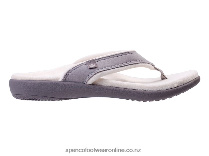 Women Spenco Footwear Yumi Cozy 426V8T722 Grey