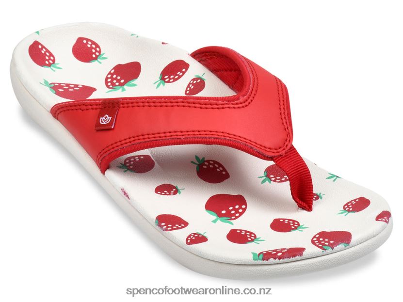 Women Spenco Footwear Yumi Fruitopia - 2020 426V8T91 Grapefruit