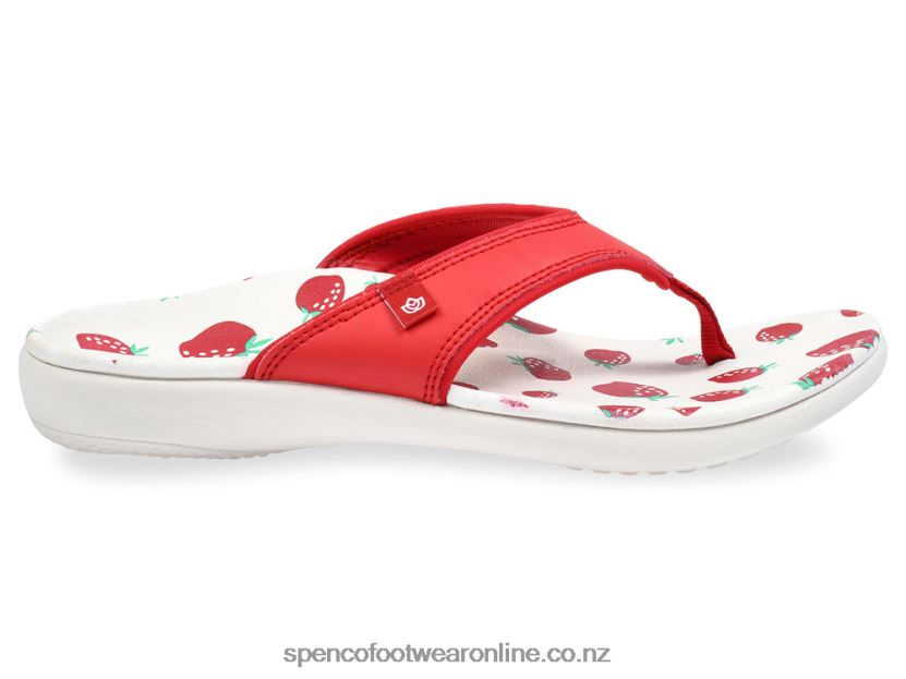 Women Spenco Footwear Yumi Fruitopia - 2020 426V8T92 Strawberries