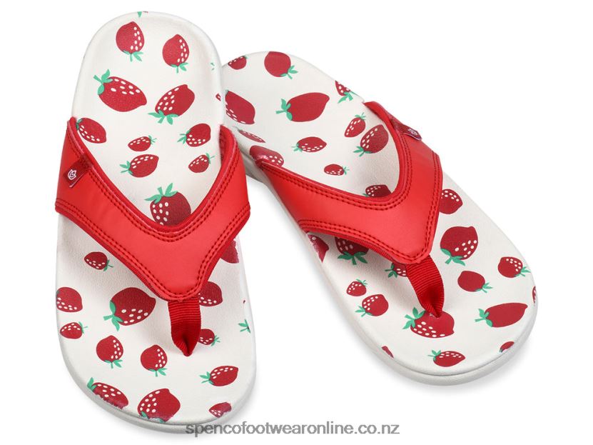 Women Spenco Footwear Yumi Fruitopia - 2020 426V8T92 Strawberries
