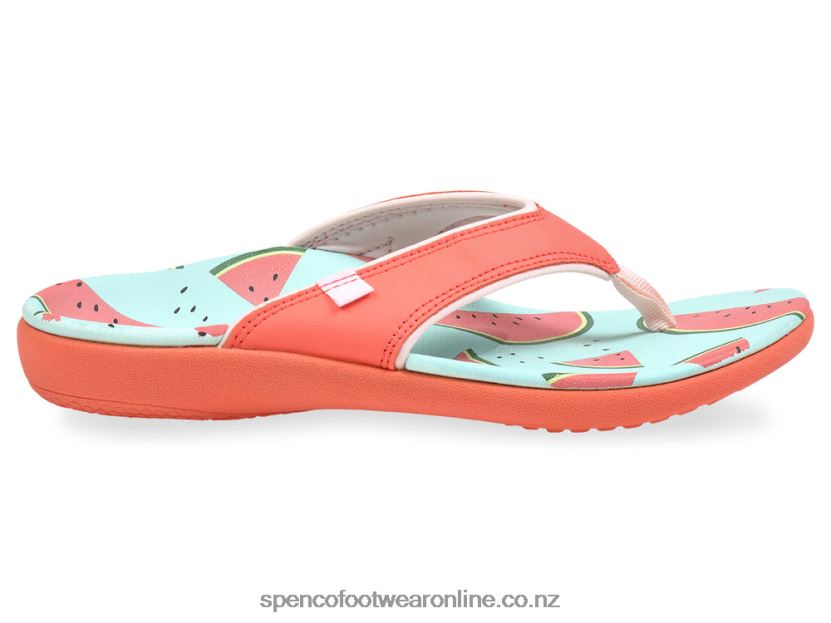 Women Spenco Footwear Yumi Fruitopia - Best Sellers 426V8T87 Watermelon