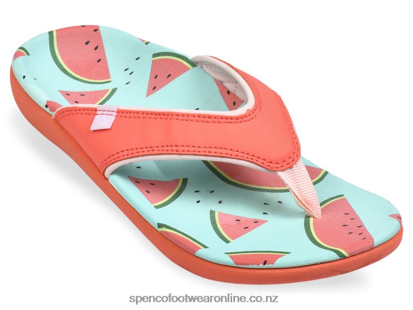 Women Spenco Footwear Yumi Fruitopia - Best Sellers 426V8T87 Watermelon