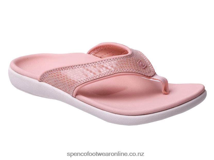 Women Spenco Footwear Yumi Gecko 426V8T12 Mosaic Blue