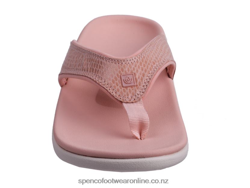 Women Spenco Footwear Yumi Gecko 426V8T13 Pale Blush