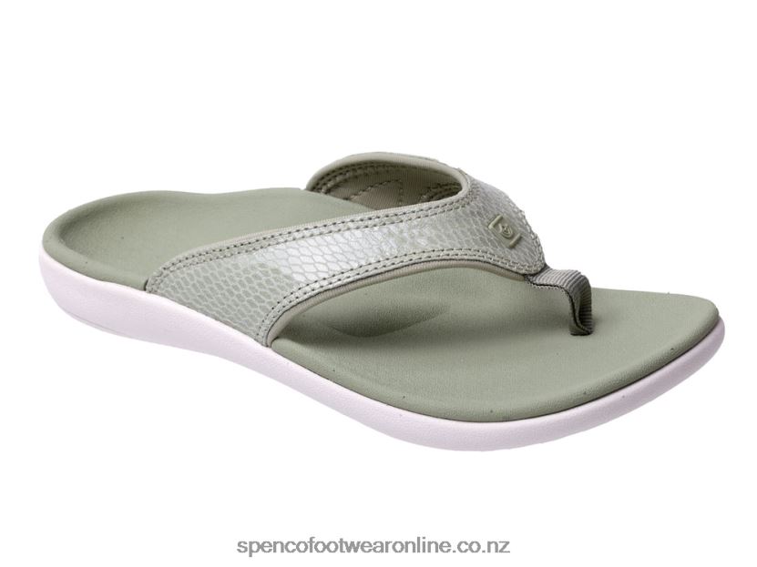 Women Spenco Footwear Yumi Gecko 426V8T15 Sage