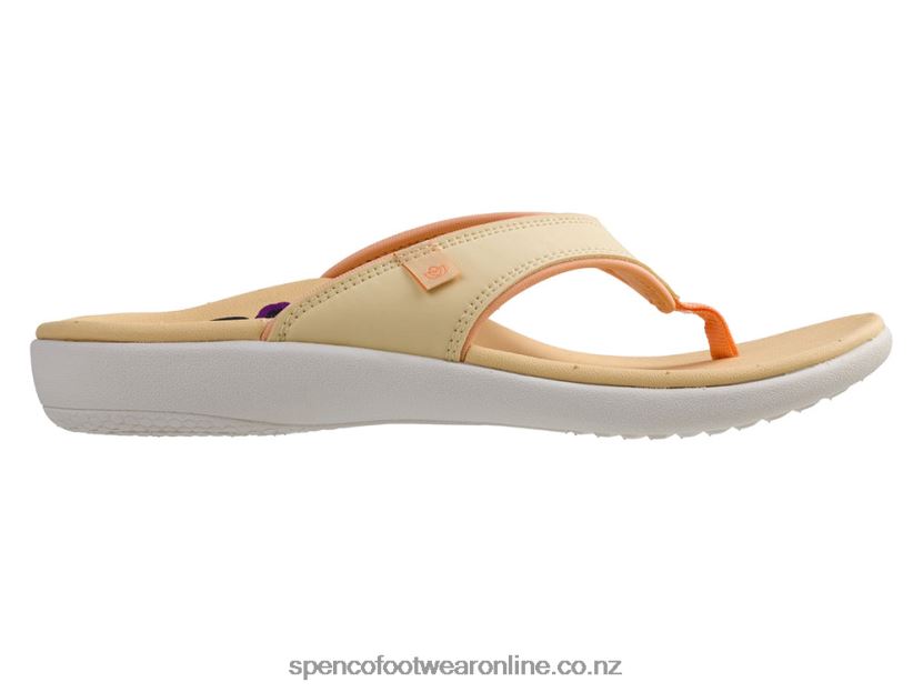 Women Spenco Footwear Yumi High Five 426V8T121 Chamomille