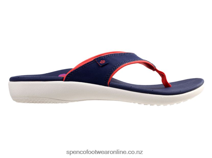 Women Spenco Footwear Yumi High Five 426V8T124 Peacoat