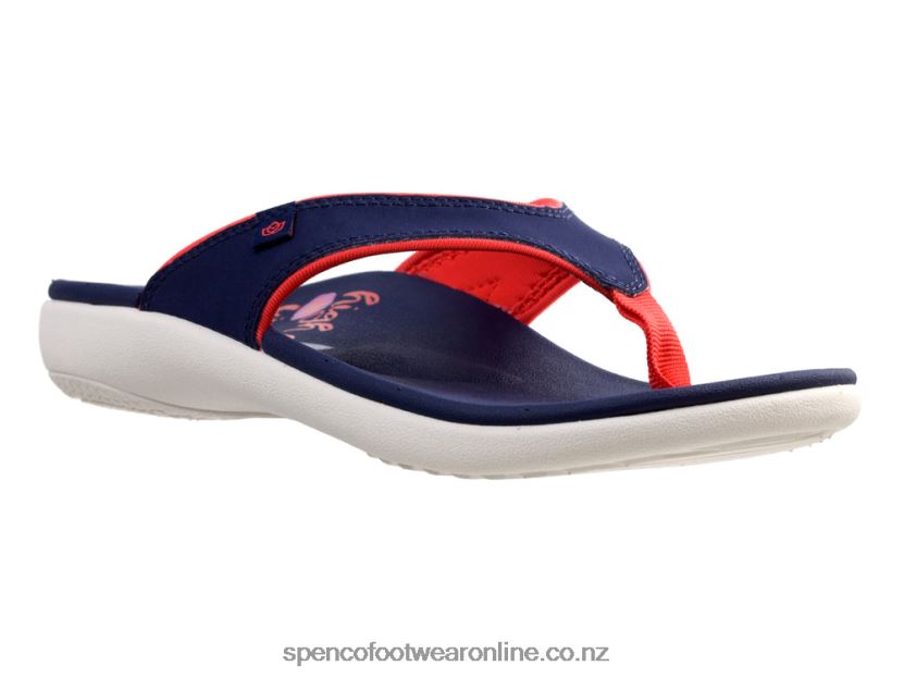 Women Spenco Footwear Yumi High Five 426V8T124 Peacoat