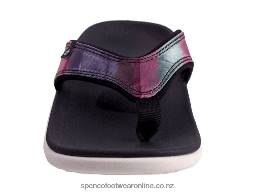 Women Spenco Footwear Yumi Monet 426V8T62 Black