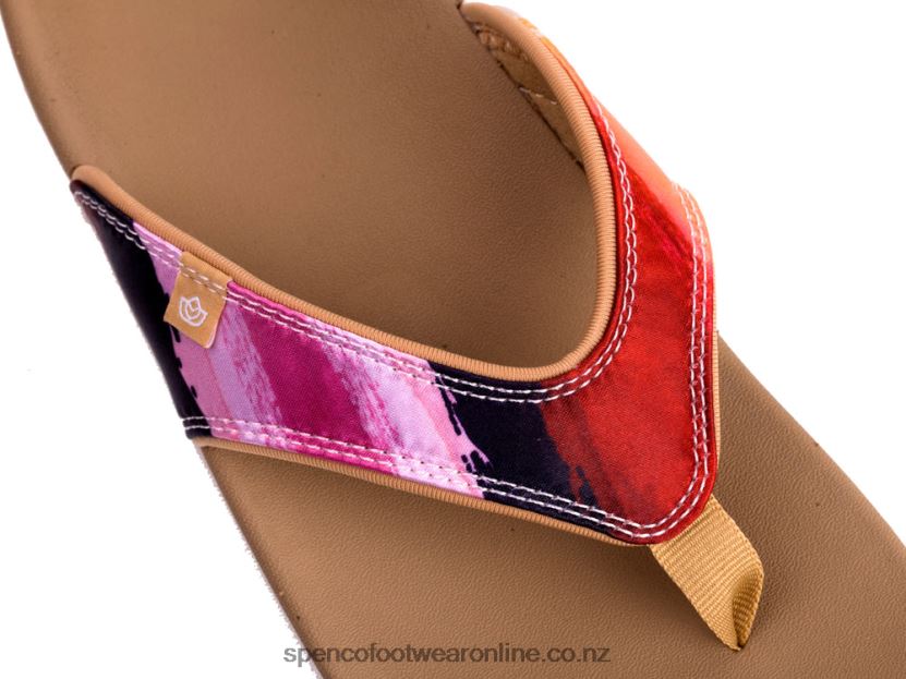 Women Spenco Footwear Yumi Monet 426V8T66 Sundress