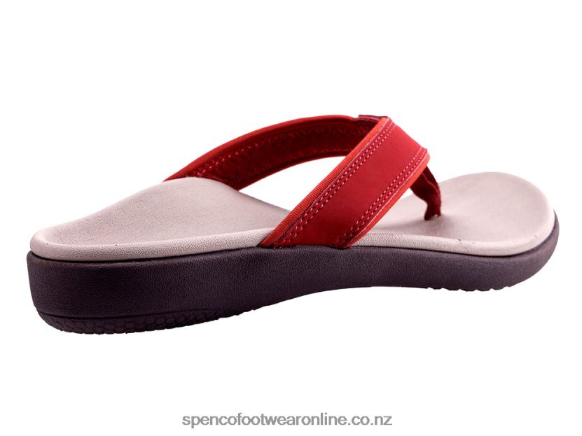 Women Spenco Footwear Yumi Nuevo 426V8T40 Red Ochre