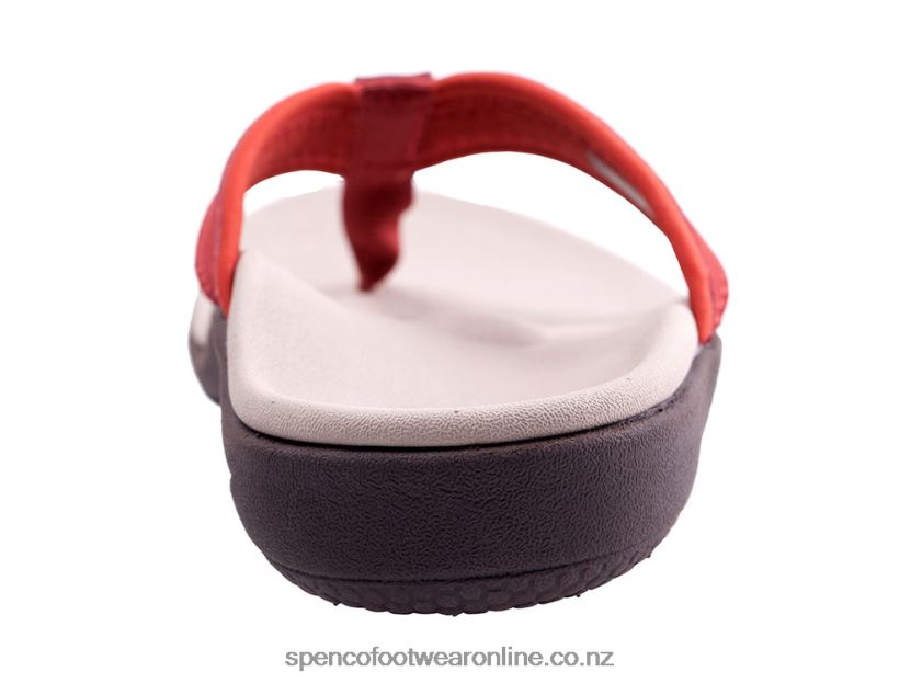 Women Spenco Footwear Yumi Nuevo 426V8T40 Red Ochre