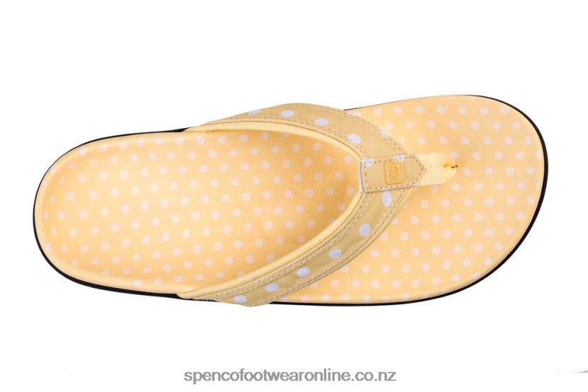 Women Spenco Footwear Yumi Nuevo Dot 426V8T22 Navy