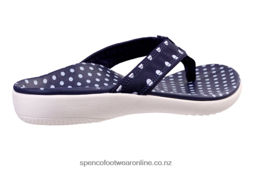 Women Spenco Footwear Yumi Nuevo Dot 426V8T24 White