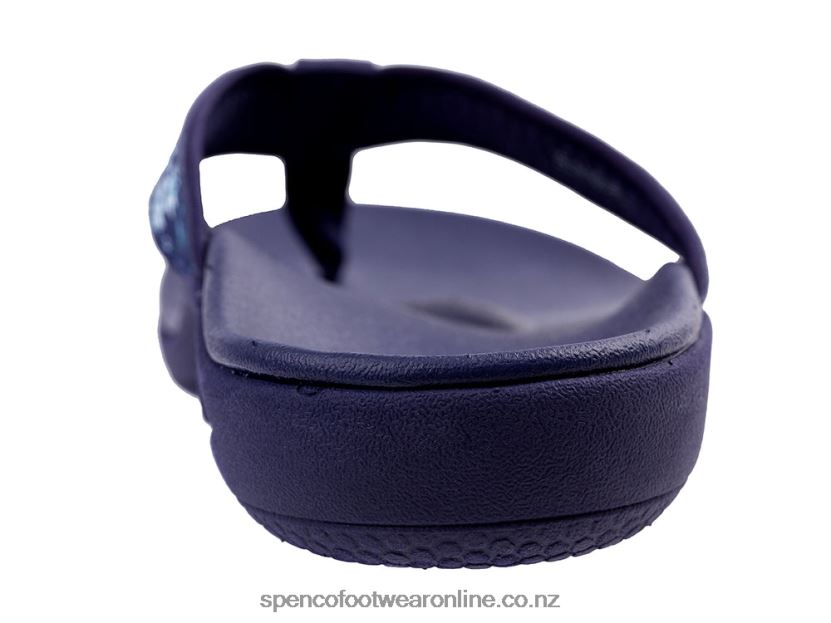 Women Spenco Footwear Yumi Nuevo Floral Seasonal 426V8T29 Navy