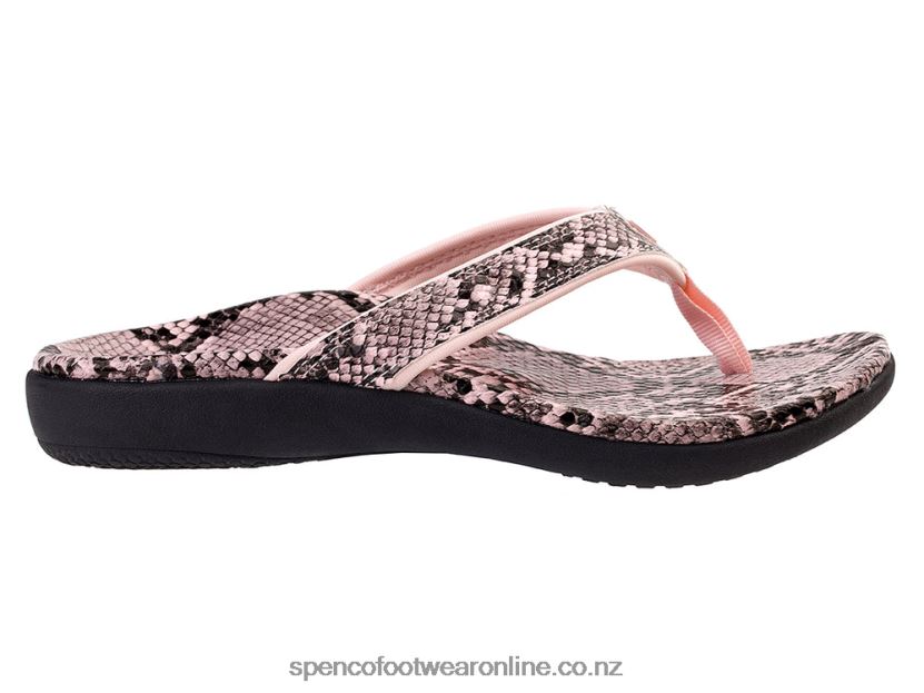 Women Spenco Footwear Yumi Nuevo Snake 426V8T34 Pink