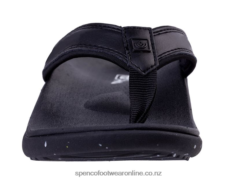 Women Spenco Footwear Yumi Nuevo Speckled 426V8T17 Black