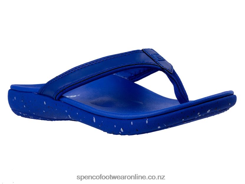 Women Spenco Footwear Yumi Nuevo Speckled 426V8T18 Cobalt