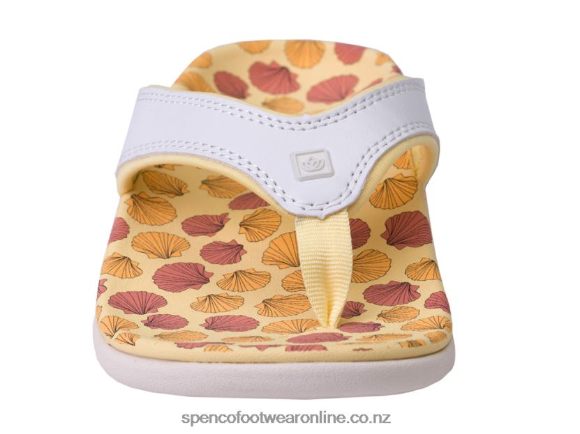 Women Spenco Footwear Yumi Ocean - 2021 426V8T99 White Shells