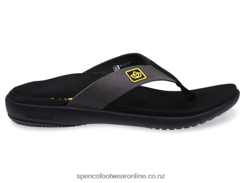 Women Spenco Footwear Yumi Pure 426V8T42 Black