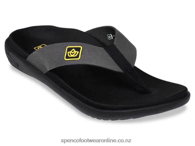 Women Spenco Footwear Yumi Pure 426V8T42 Black