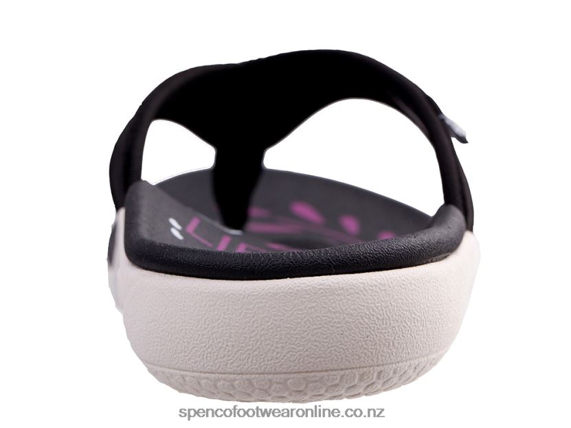 Women Spenco Footwear Yumi Rise Classic 426V8T106 Black