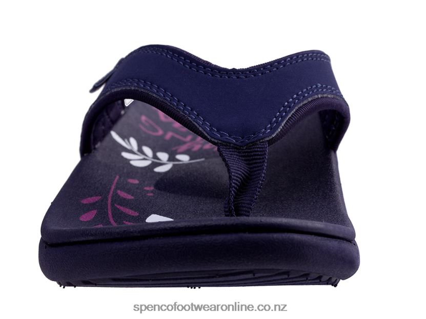 Women Spenco Footwear Yumi Rise Classic 426V8T108 Peacoat