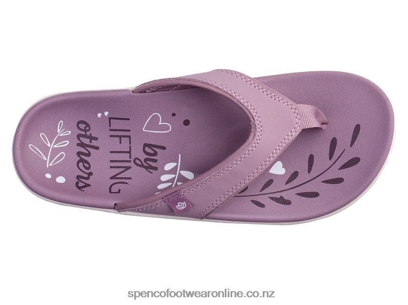 Women Spenco Footwear Yumi Rise Seasonal 426V8T111 Pale Banana