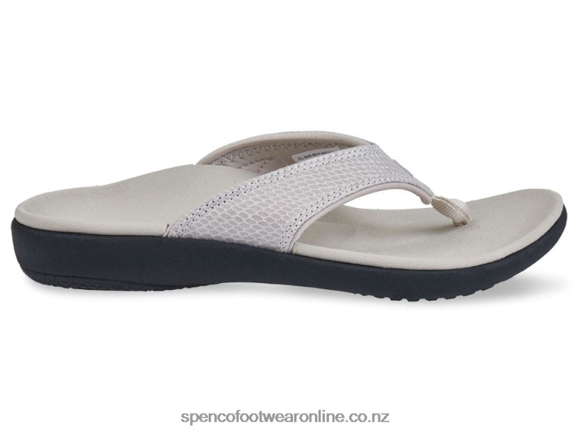 Women Spenco Footwear Yumi Snake 426V8T5 Grey Moon