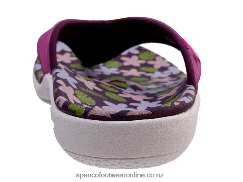 Women Spenco Footwear Yumi Wanderlust 426V8T67 Aqua Sea