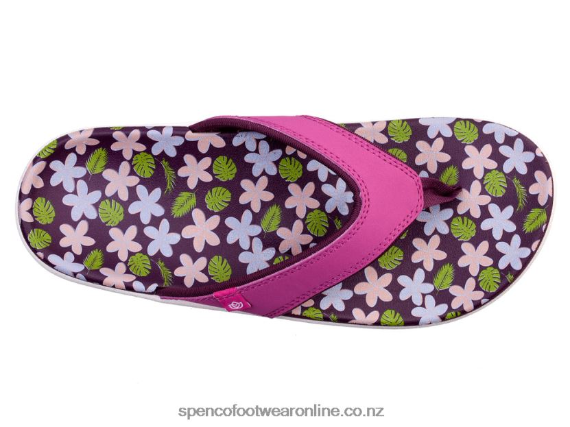 Women Spenco Footwear Yumi Wanderlust 426V8T67 Aqua Sea